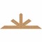 Ekena Millwork Saratoga Smooth Timber Gable Bracket, Western Red Cedar, 72"W x 27"H x 3 1/2"D x 5 1/2"F, 9/12 Pitch GBW072X27X0406SAR00SWR - alternate 1